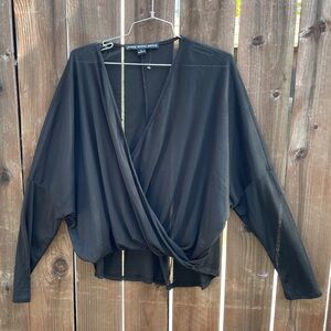 HYFVE | Women’s Black Long Sleeve Blouse